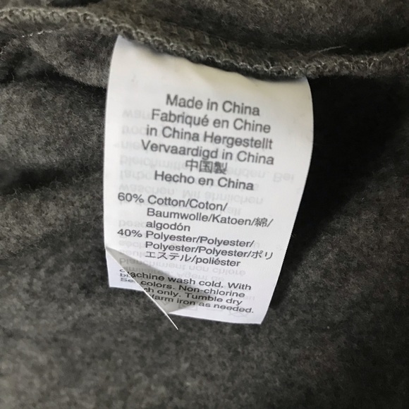 HPπ NWT J. Crew Factory Gray Ruffle-Trim Pullover - Picture 7 of 7